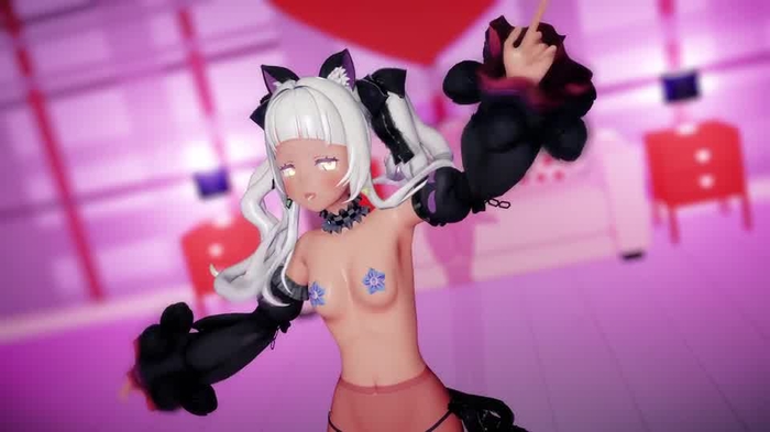 シ〇ンちゃんのピンクキャット