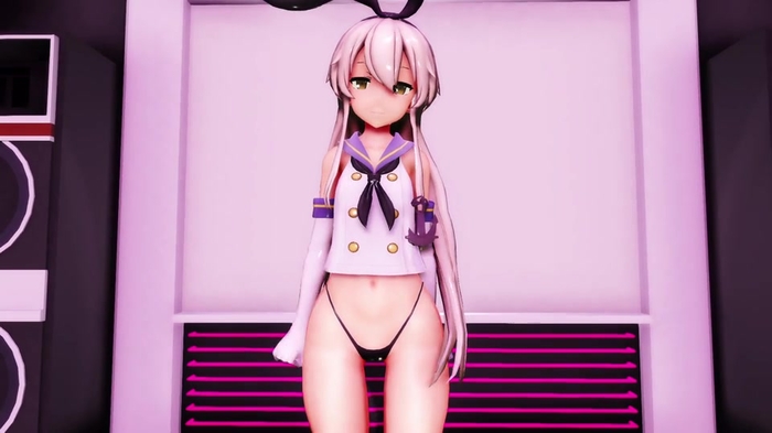 [MMD R-18] Shimakaze - Apple Pie